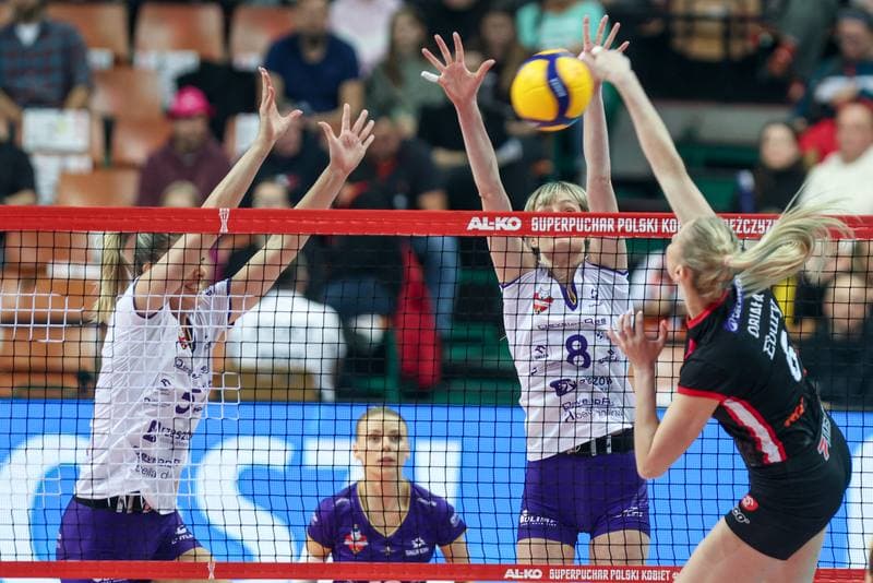 Volleyball. Al-Ko Superpuchar Polski. Developres Rzeszow - LKS Commercecon Lodz. 05.11.2025