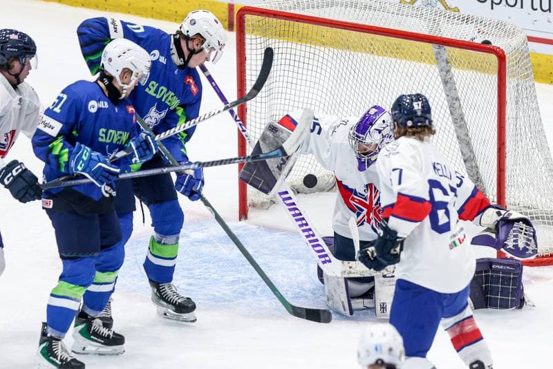 Ice Hockey. IIHF European Cup of Nations. Slovenia - Great Britain. 06.11.2025