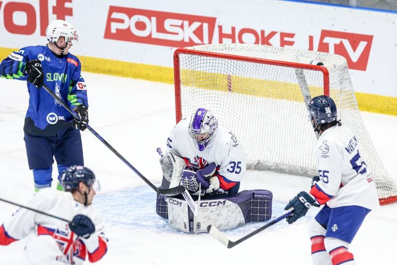 Ice Hockey. IIHF European Cup of Nations. Slovenia - Great Britain. 06.11.2025