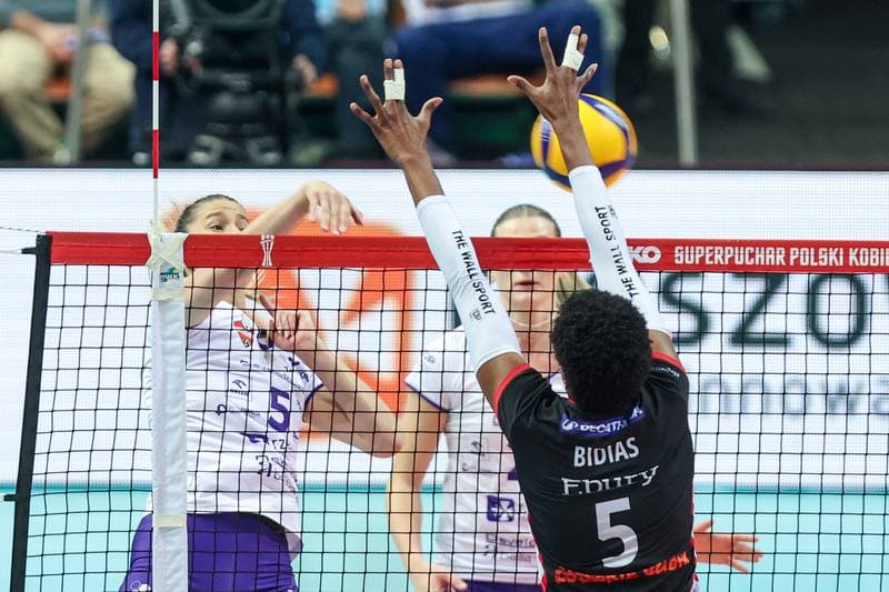 Volleyball. Al-Ko Superpuchar Polski. Developres Rzeszow - LKS Commercecon Lodz. 05.11.2025