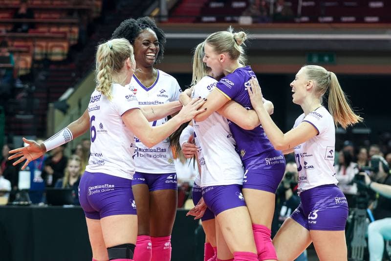 Volleyball. Al-Ko Superpuchar Polski. Developres Rzeszow - LKS Commercecon Lodz. 05.11.2025