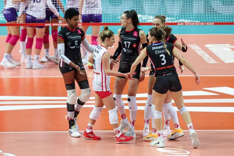 Volleyball. Al-Ko Superpuchar Polski. Developres Rzeszow - LKS Commercecon Lodz. 05.11.2025