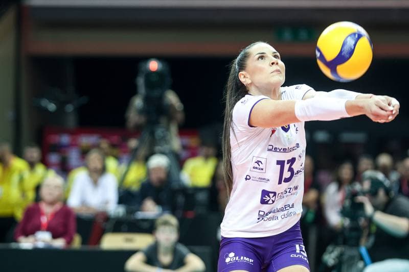 Volleyball. Al-Ko Superpuchar Polski. Developres Rzeszow - LKS Commercecon Lodz. 05.11.2025