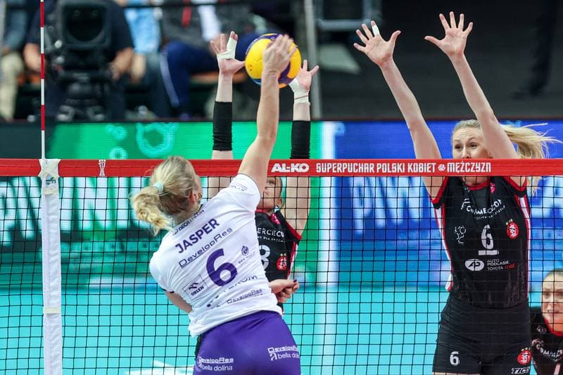 Volleyball. Al-Ko Superpuchar Polski. Developres Rzeszow - LKS Commercecon Lodz. 05.11.2025