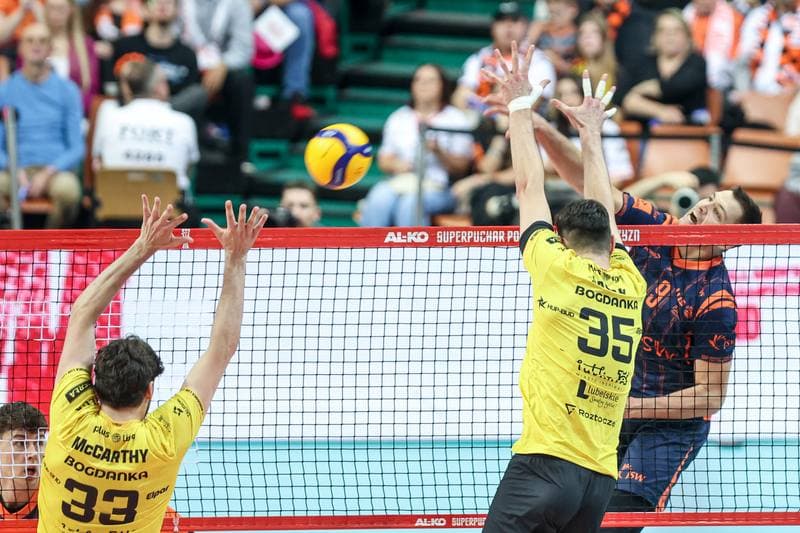 Volleyball. Al-Ko Superpuchar Polski. Bogdanka LUK Lublin - JSW Jastrzebski Wegiel. 05.11.2025