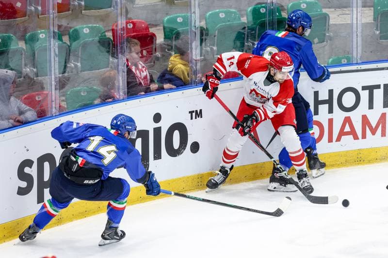 Ice Hockey. IIHF European Cup of Nations. Poland - Italy. 06.11.2025