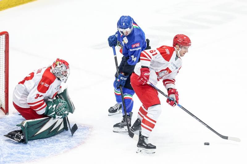 Ice Hockey. IIHF European Cup of Nations. Poland - Italy. 06.11.2025