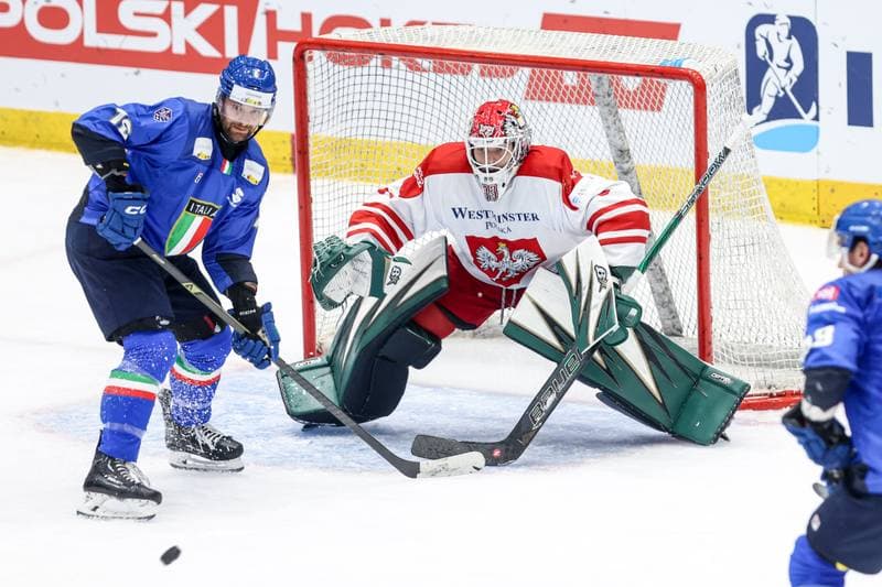 Ice Hockey. IIHF European Cup of Nations. Poland - Italy. 06.11.2025