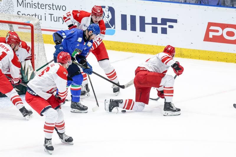Ice Hockey. IIHF European Cup of Nations. Poland - Italy. 06.11.2025