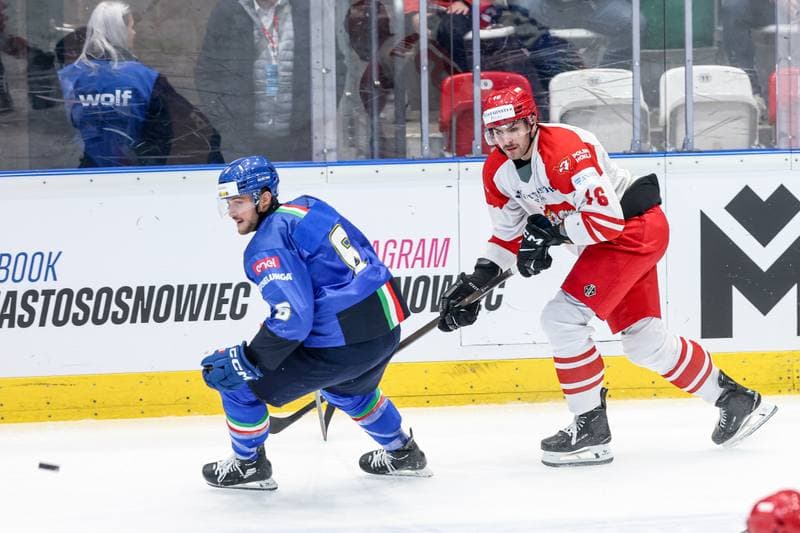 Ice Hockey. IIHF European Cup of Nations. Poland - Italy. 06.11.2025