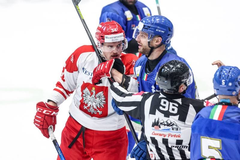 Ice Hockey. IIHF European Cup of Nations. Poland - Italy. 06.11.2025