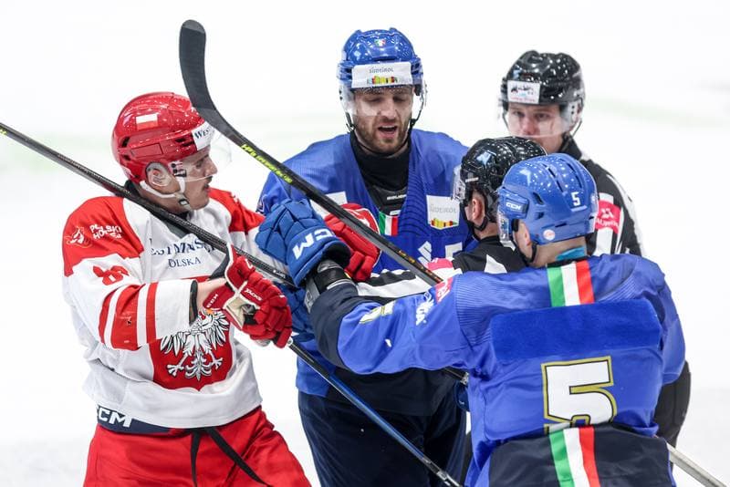 Ice Hockey. IIHF European Cup of Nations. Poland - Italy. 06.11.2025