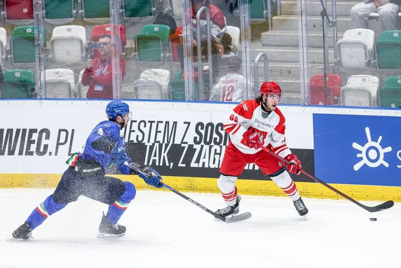 Ice Hockey. IIHF European Cup of Nations. Poland - Italy. 06.11.2025