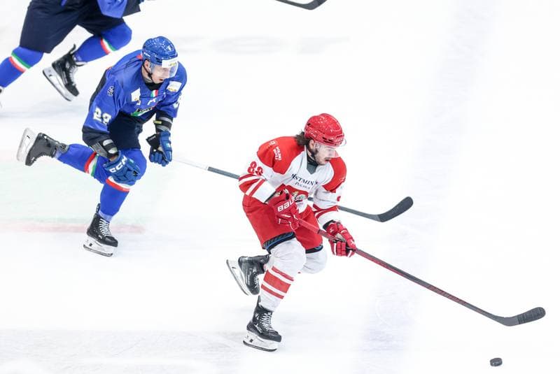 Ice Hockey. IIHF European Cup of Nations. Poland - Italy. 06.11.2025
