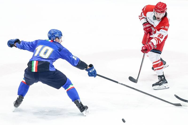 Ice Hockey. IIHF European Cup of Nations. Poland - Italy. 06.11.2025