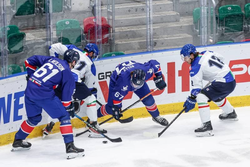 Ice Hockey. IIHF European Cup of Nations. Great Britain - Italy. 07.11.2025