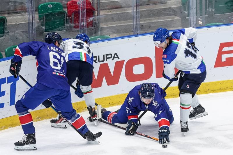 Ice Hockey. IIHF European Cup of Nations. Great Britain - Italy. 07.11.2025