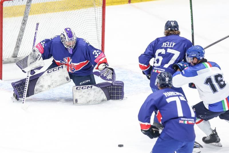 Ice Hockey. IIHF European Cup of Nations. Great Britain - Italy. 07.11.2025