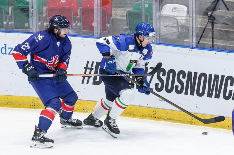 Ice Hockey. IIHF European Cup of Nations. Great Britain - Italy. 07.11.2025