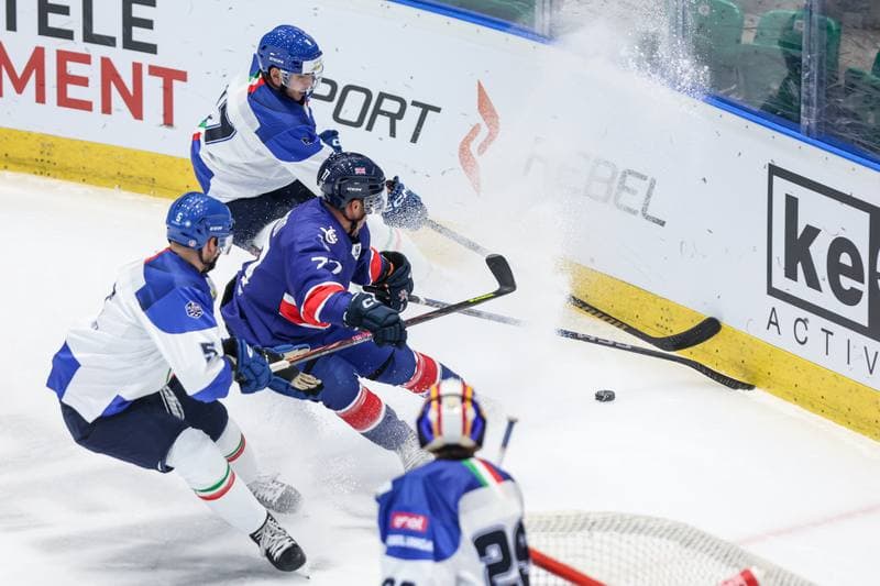 Ice Hockey. IIHF European Cup of Nations. Great Britain - Italy. 07.11.2025