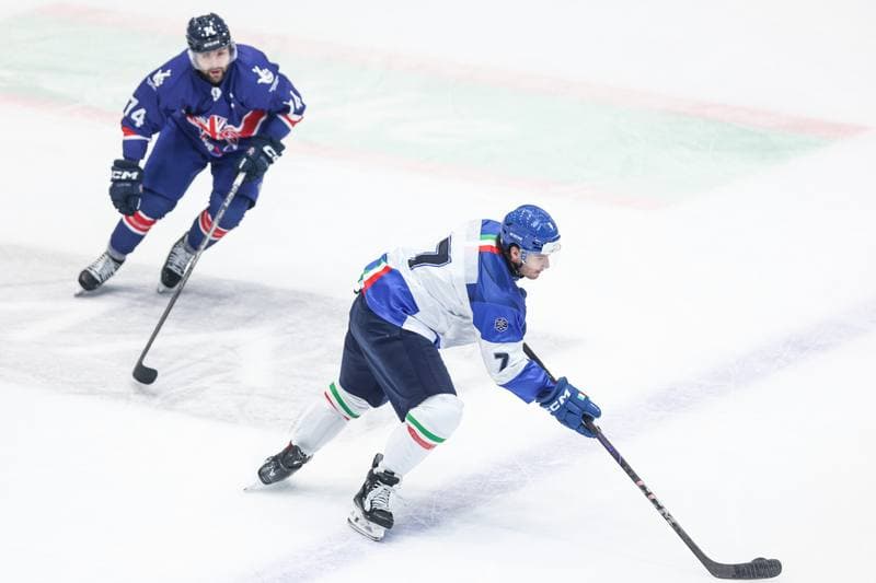 Ice Hockey. IIHF European Cup of Nations. Great Britain - Italy. 07.11.2025