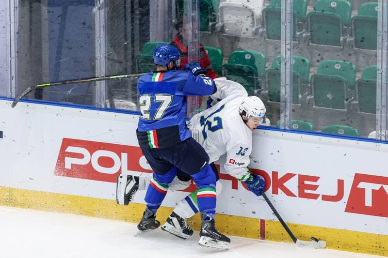Ice Hockey. IIHF European Cup of Nations. Italy - Slovenia. 08.11.2025
