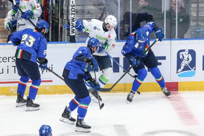 Ice Hockey. IIHF European Cup of Nations. Italy - Slovenia. 08.11.2025