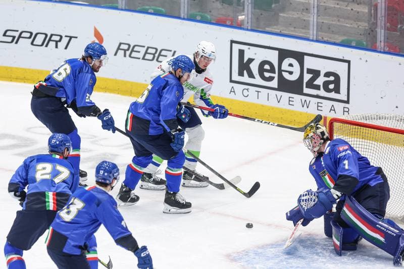 Ice Hockey. IIHF European Cup of Nations. Italy - Slovenia. 08.11.2025
