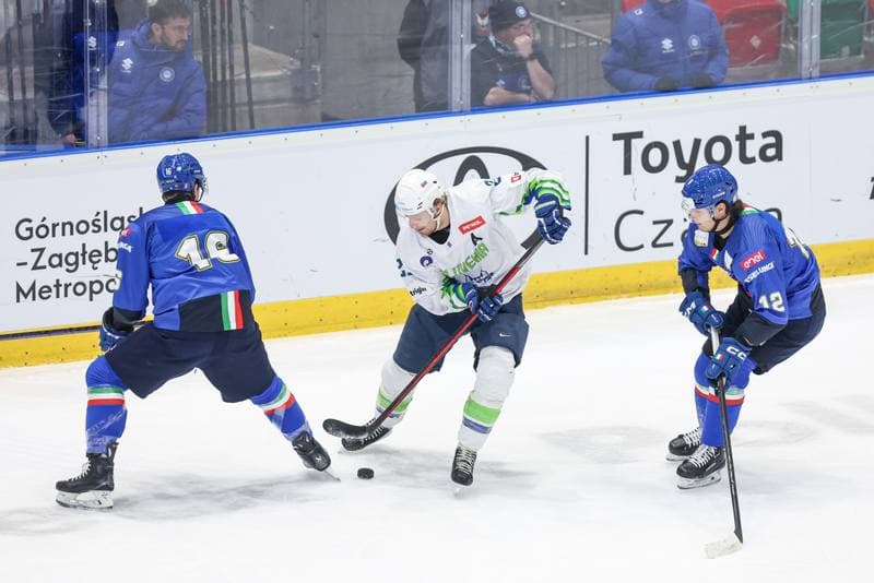 Ice Hockey. IIHF European Cup of Nations. Italy - Slovenia. 08.11.2025