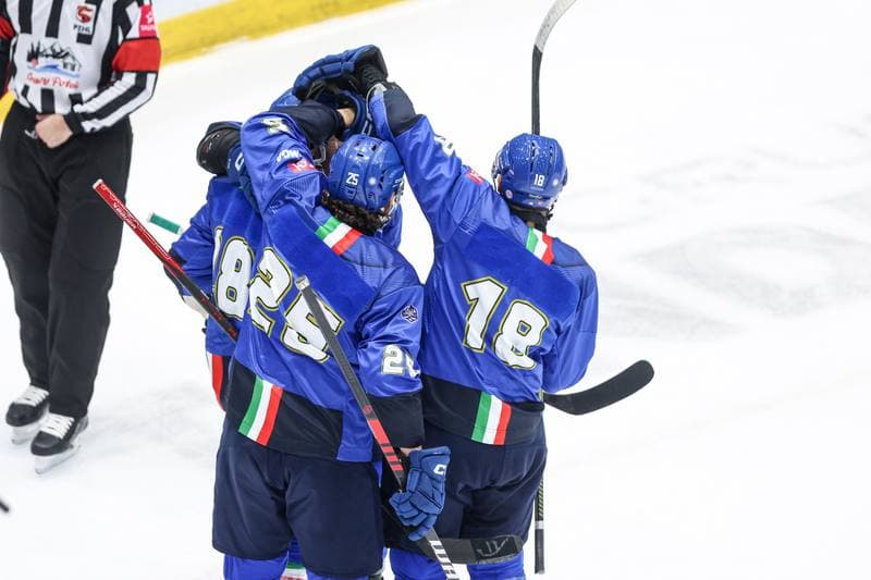 Ice Hockey. IIHF European Cup of Nations. Italy - Slovenia. 08.11.2025