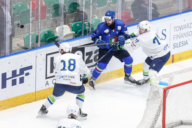 Ice Hockey. IIHF European Cup of Nations. Italy - Slovenia. 08.11.2025