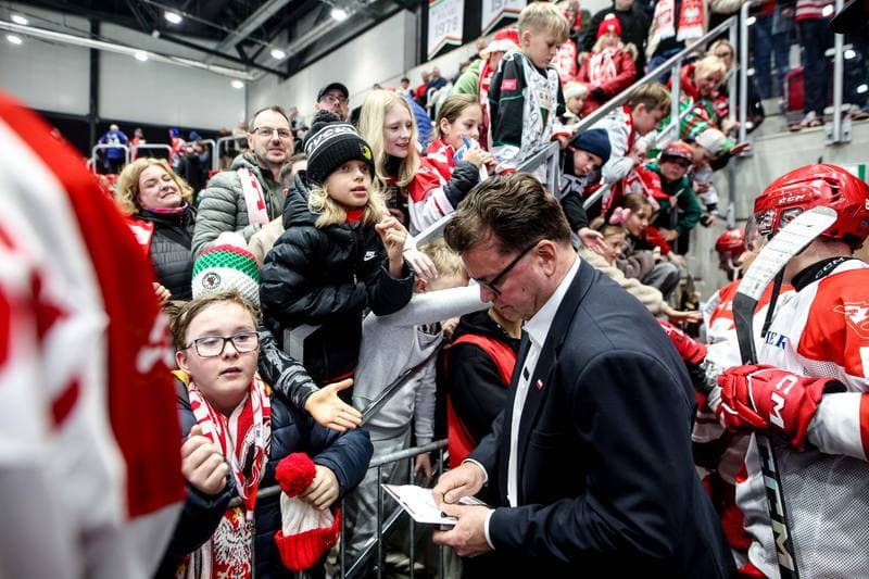 Ice Hockey. IIHF European Cup of Nations. Poland - Great Britain. 08.11.2025