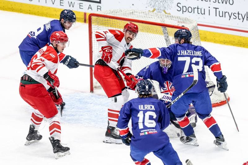 Ice Hockey. IIHF European Cup of Nations. Poland - Great Britain. 08.11.2025