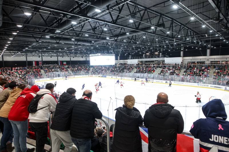 Ice Hockey. IIHF European Cup of Nations. Poland - Great Britain. 08.11.2025