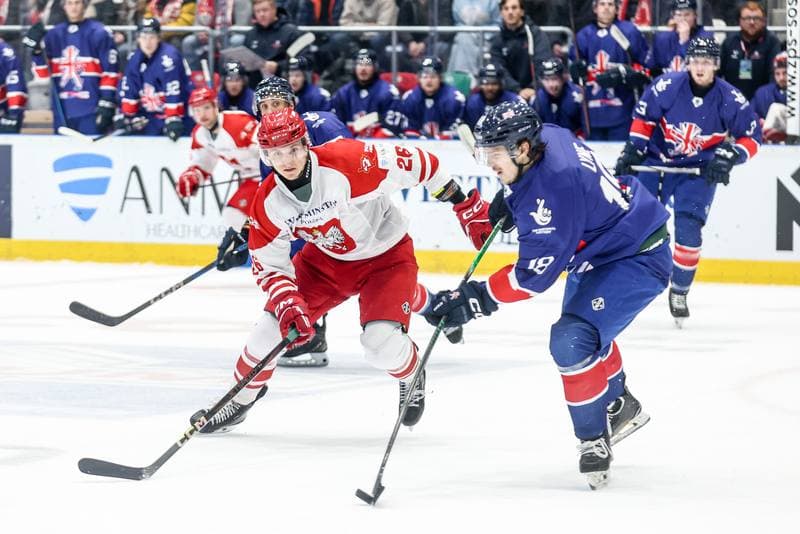 Ice Hockey. IIHF European Cup of Nations. Poland - Great Britain. 08.11.2025