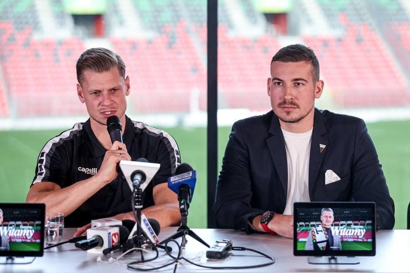 Football. GKS Tychy. Press Conference. 13.11.2025
