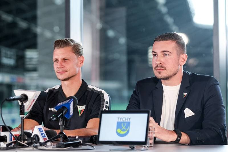 Football. GKS Tychy. Press Conference. 13.11.2025
