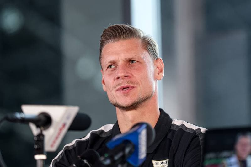 Football. GKS Tychy. Press Conference. 13.11.2025