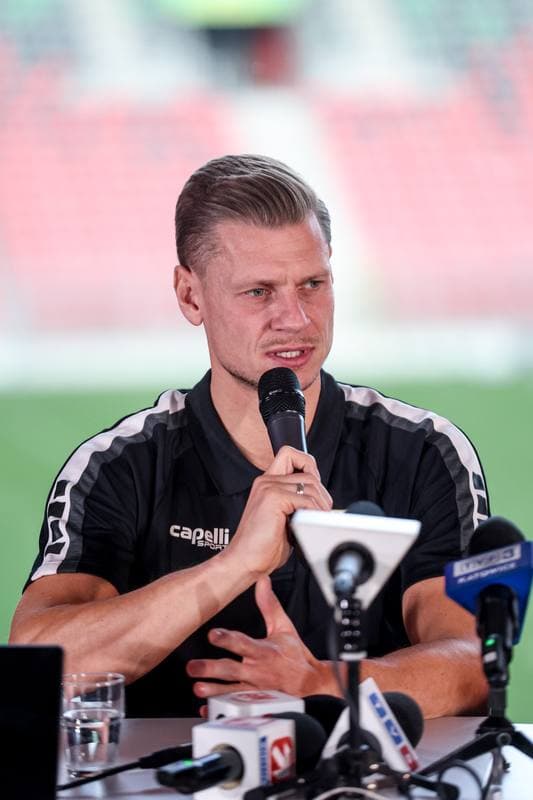 Football. GKS Tychy. Press Conference. 13.11.2025