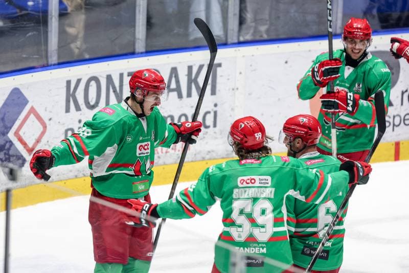 Ice Hockey. Tauron Hokej Liga. KS Unia Oswiecim - ECB Zaglebie Sosnowiec. 14.11.2025