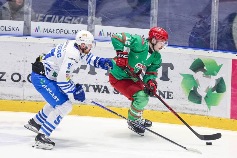 Ice Hockey. Tauron Hokej Liga. KS Unia Oswiecim - ECB Zaglebie Sosnowiec. 14.11.2025