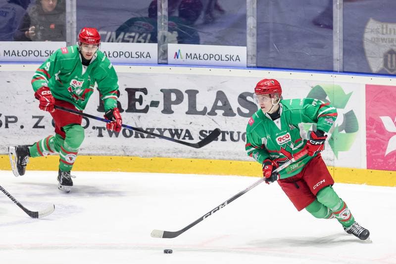 Ice Hockey. Tauron Hokej Liga. KS Unia Oswiecim - ECB Zaglebie Sosnowiec. 14.11.2025