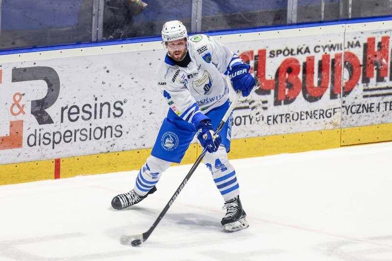 Ice Hockey. Tauron Hokej Liga. KS Unia Oswiecim - ECB Zaglebie Sosnowiec. 14.11.2025