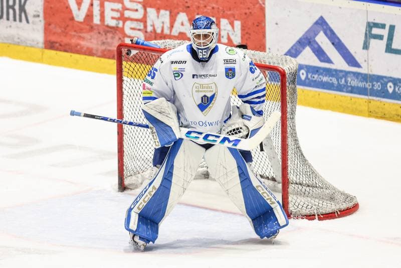 Ice Hockey. Tauron Hokej Liga. KS Unia Oswiecim - ECB Zaglebie Sosnowiec. 14.11.2025