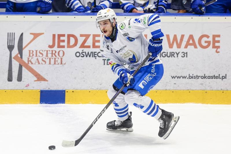 Ice Hockey. Tauron Hokej Liga. KS Unia Oswiecim - ECB Zaglebie Sosnowiec. 14.11.2025