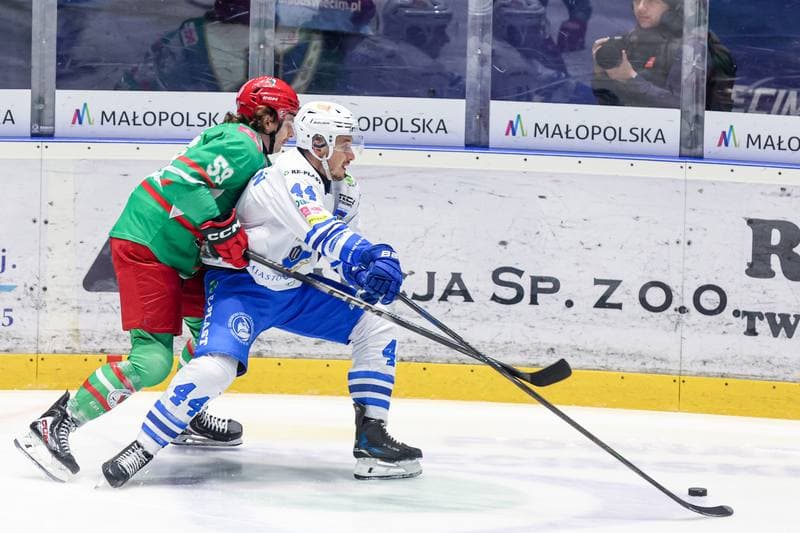Ice Hockey. Tauron Hokej Liga. KS Unia Oswiecim - ECB Zaglebie Sosnowiec. 14.11.2025