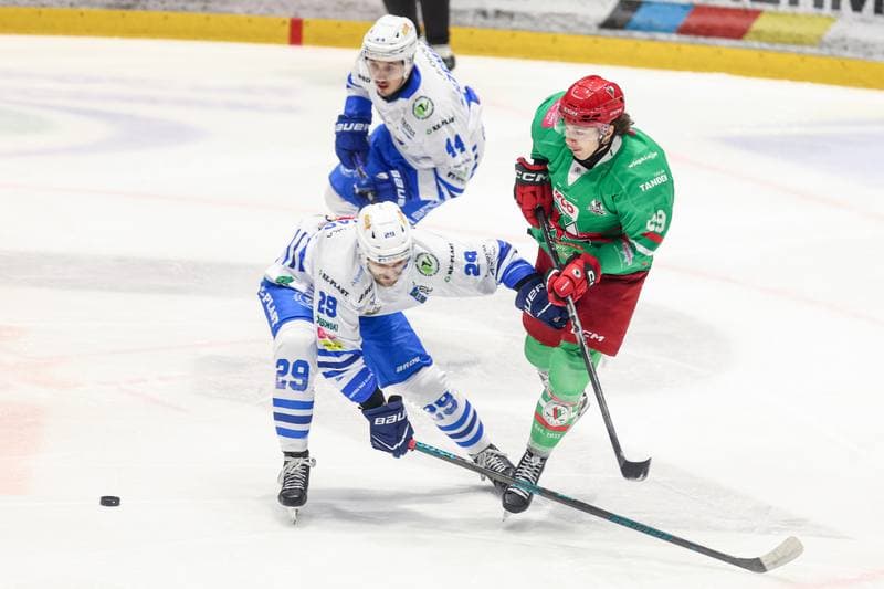 Ice Hockey. Tauron Hokej Liga. KS Unia Oswiecim - ECB Zaglebie Sosnowiec. 14.11.2025