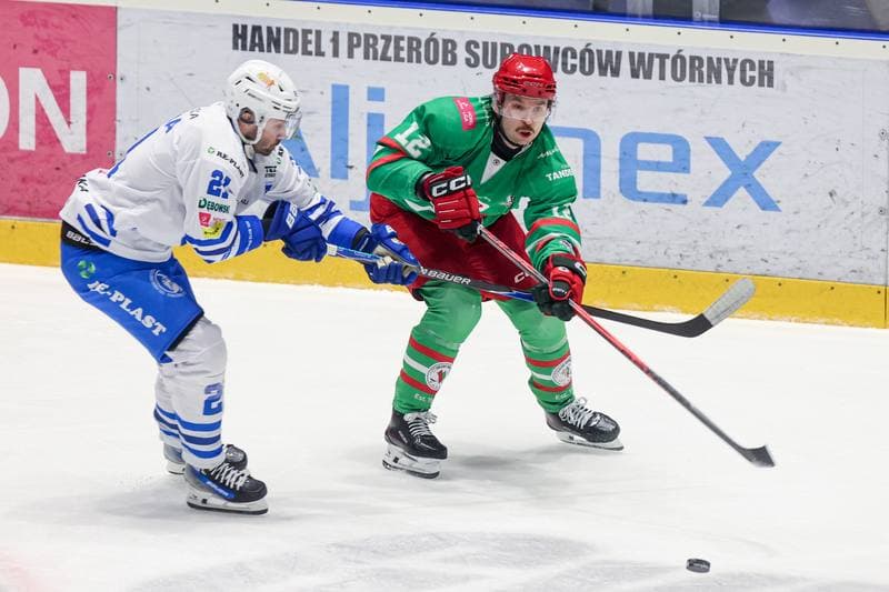 Ice Hockey. Tauron Hokej Liga. KS Unia Oswiecim - ECB Zaglebie Sosnowiec. 14.11.2025