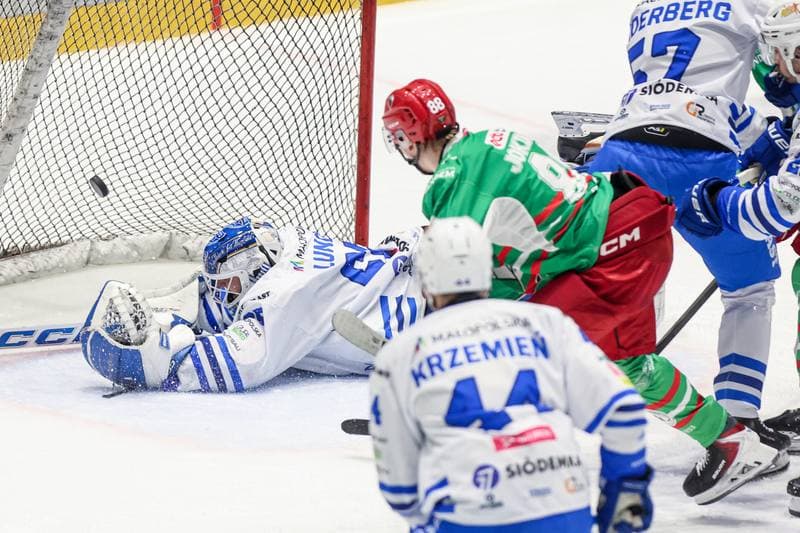 Ice Hockey. Tauron Hokej Liga. KS Unia Oswiecim - ECB Zaglebie Sosnowiec. 14.11.2025