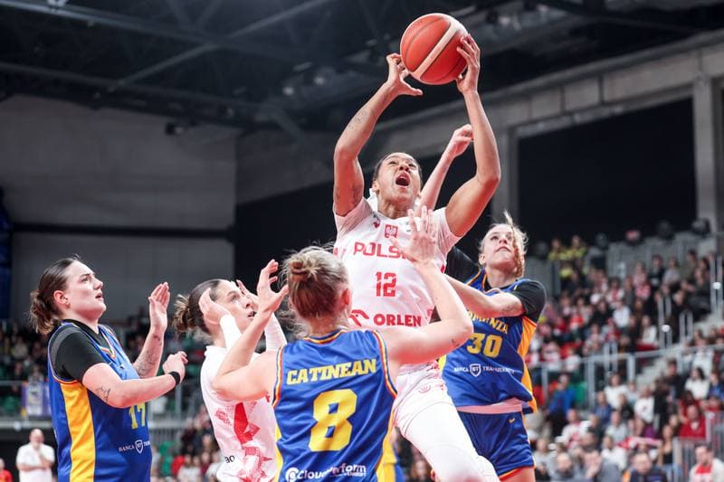 Basketball. FIBA Women's EuroBasket Qualifiers. Polska - Rumunia. 15.11.2025